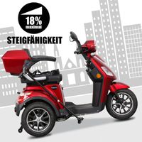 Rolektro E-Trike 25V2 rot E-Dreirad